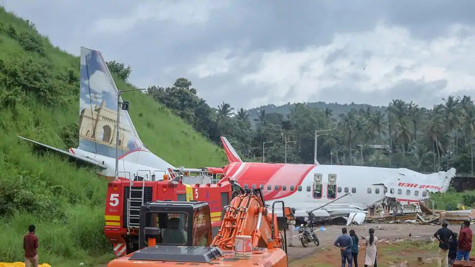 Part of the debris of AIE flight removed from accident site